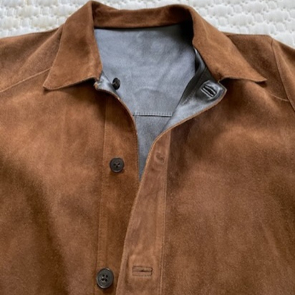 Suade and Leather coat